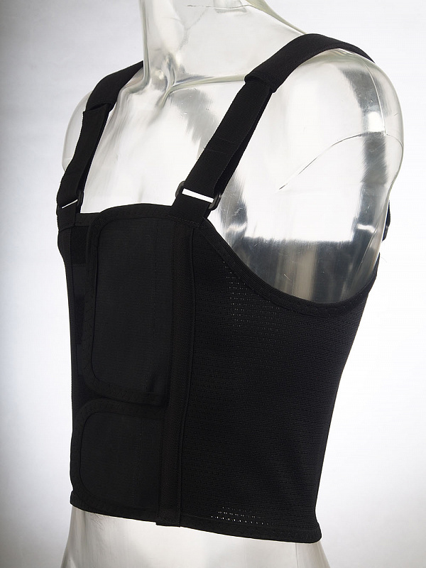 Бандаж послеоперационный грудно-брюшной мужской со съемными лямками Комф-Орт