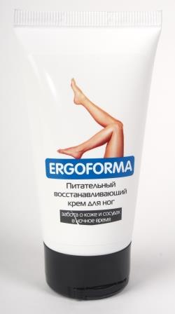 Питательный восстанавливающий крем для ног ERGOFORMA