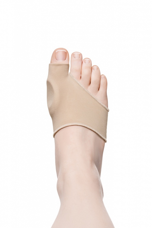 Протектор первого пальца стопы с силиконовым кольцом на тканевой основе COMFI COMFORMA Soft